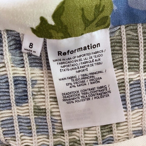 NEW Reformation Zoey Top Lucca 8 - Picture 9 of 17